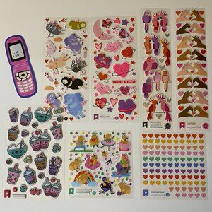 Pipsticks Valentine’s Stickers Set